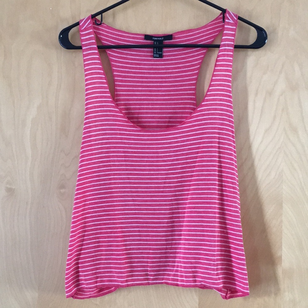 ! 🔐 Forever 21 - Red/White Striped Tank Top